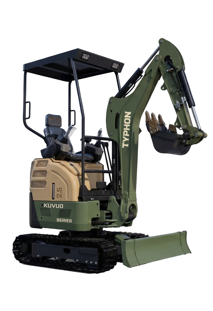 TYPHON KUVUO 2.5 Mini Excavator