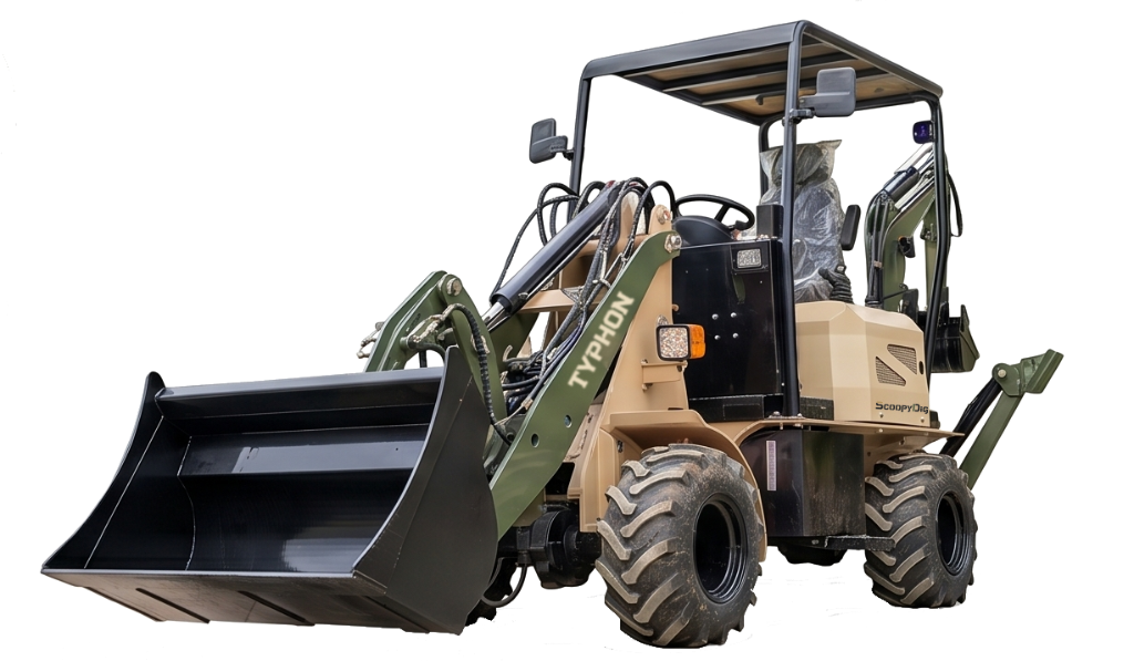 TYPHON ScoopyDig Heavy Backhoe Loader