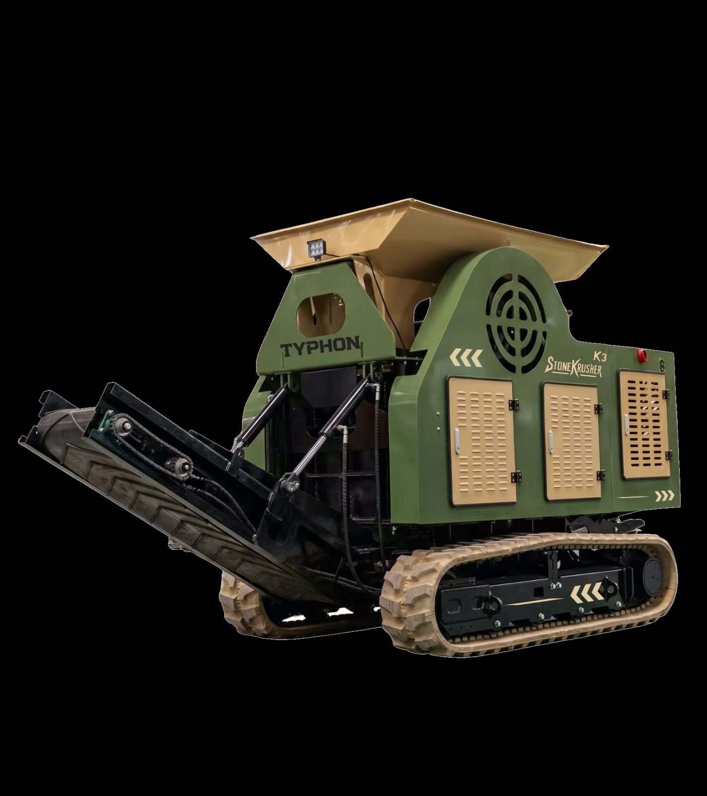 TYPHON StoneKrusher K3 Heavy Tracked Crusher